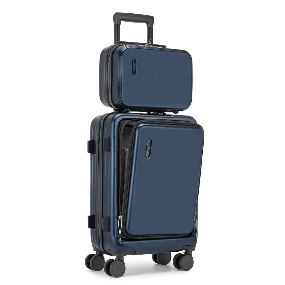 Set de Voyage Cabine : Valise Rigide et Vanity Case Assorti