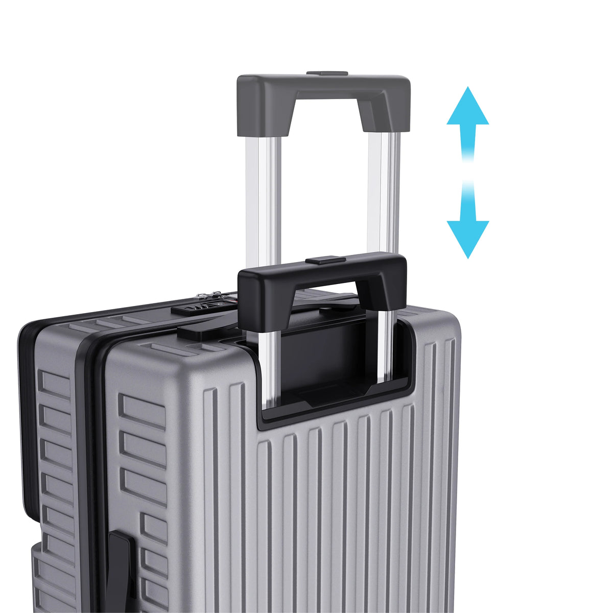 Valises Rigides ABS Haute Résistance – Gris Anthracite