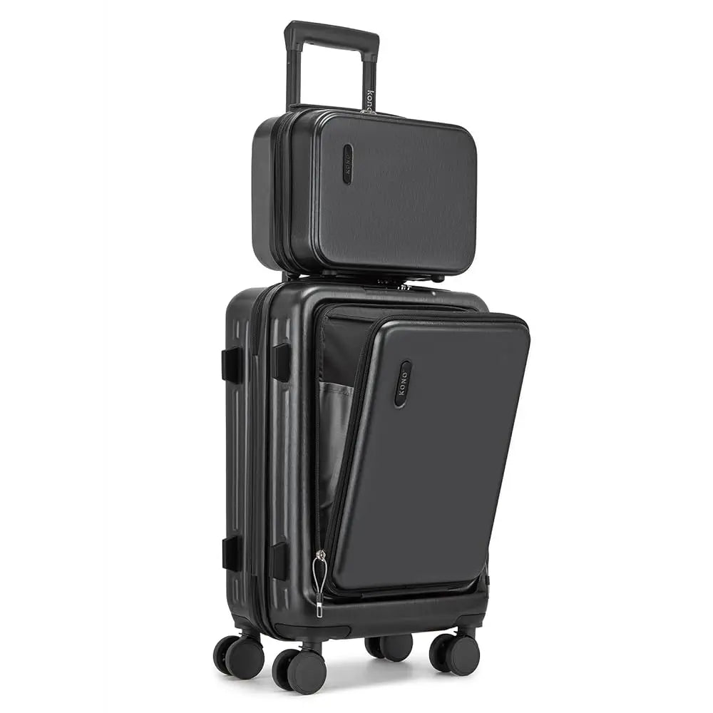 Set de Voyage Cabine : Valise Rigide et Vanity Case Assorti