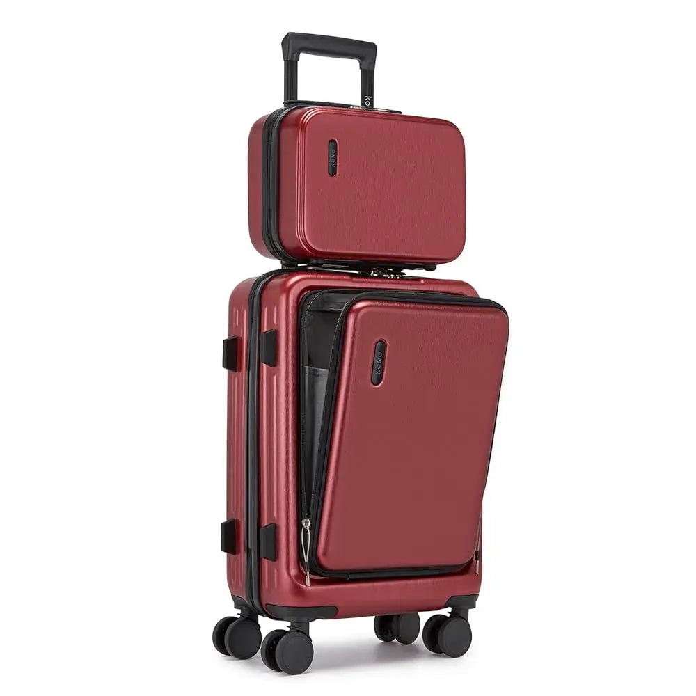 Set de Voyage Cabine : Valise Rigide et Vanity Case Assorti